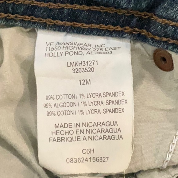 LEE BRAND CAPRIS (JEANS) SIZE 12M - Picture 6 of 6